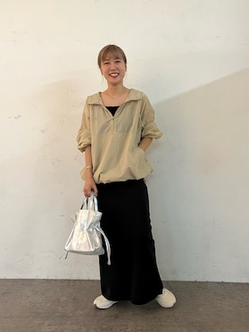 「SHENERY（シーナリー）のアイテム（ブルゾン）」を使った、GOTO_156cmさん（レディース・156cm）の冬コーディネート