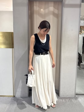 「アイテム（タンクトップ）」を使った、GOTO_156cmさん（レディース・156cm）の夏コーディネート