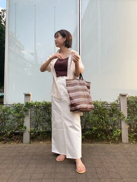 「DONKEY（ドンキー）のアイテム」を使った、GOTO_156cmさん（レディース・156cm）の夏コーディネート