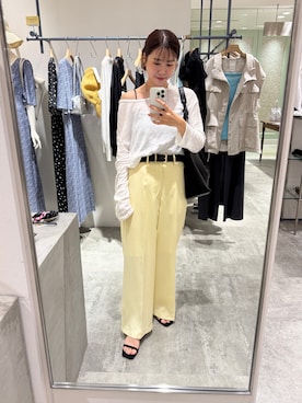 「SHENERY（シーナリー）のアイテム」を使った、GOTO_156cmさん（レディース・156cm）の夏コーディネート