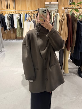 「アイテム（その他アウター）」を使った、GOTO_156cmさん（レディース・156cm）の秋コーディネート