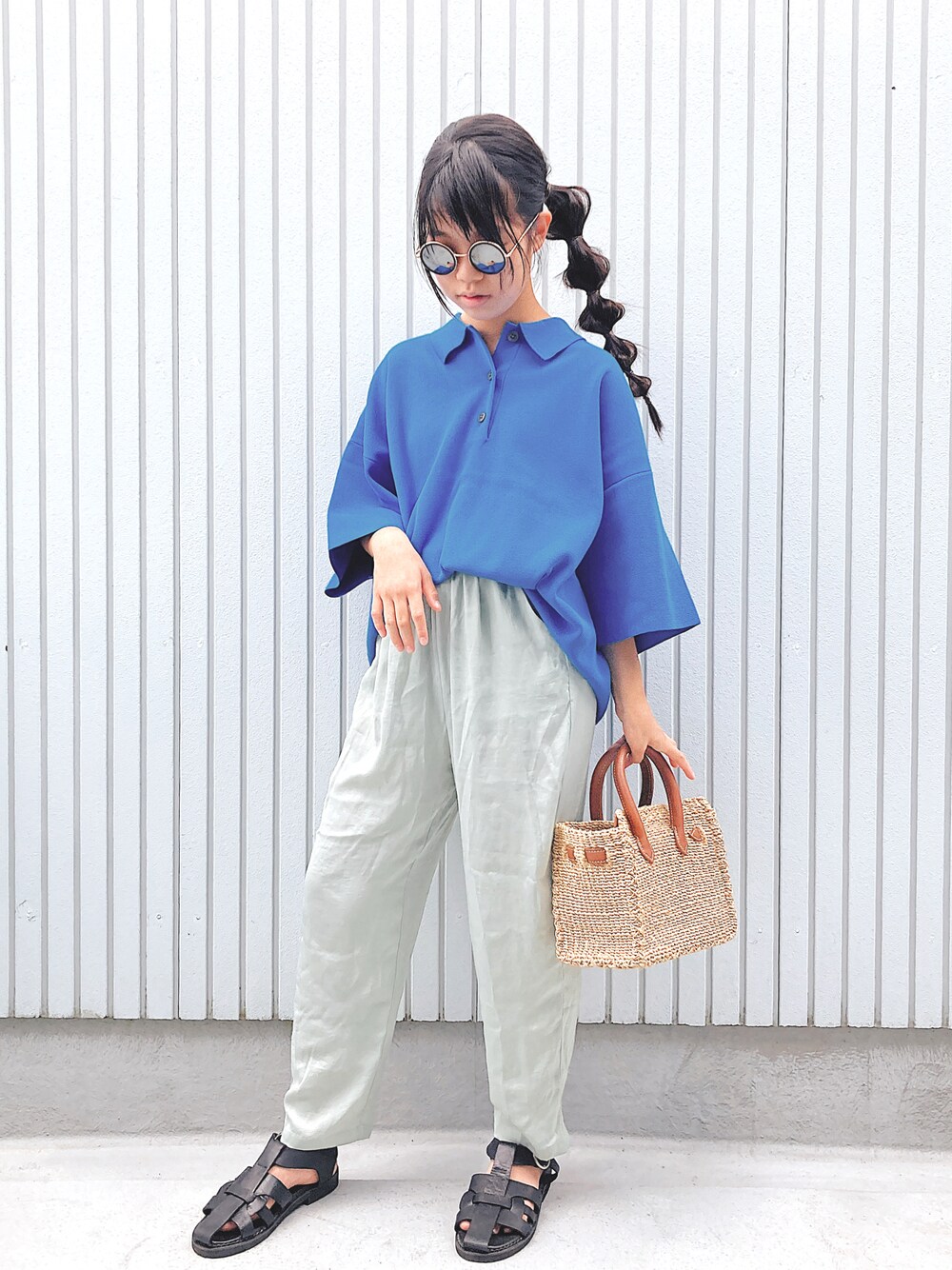 6（ロク）の「＜6(ROKU)＞KNIT SHIRT/ポロシャツ（ポロシャツ）」 - WEAR