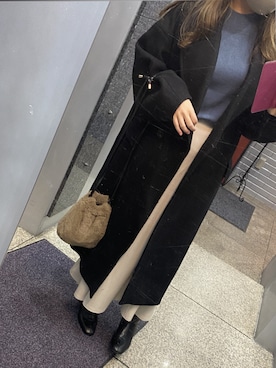 naaさん（レディース・159cm）の冬コーディネート