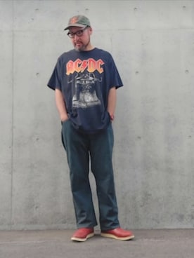 「Levi's（リーバイス）のアイテム（パンツ）」を使った、rinosmanさん（メンズ・179cm）の夏コーディネート