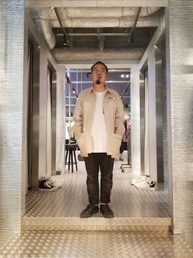 「DIESEL OSAKA」｜「アイテム（ジャケット/アウター）」を使った、utさん（メンズ・160cm）の夏コーディネート
