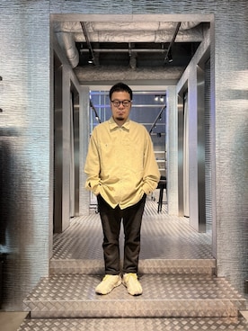 「DIESEL OSAKA」｜utさん（メンズ・160cm）の春コーディネート