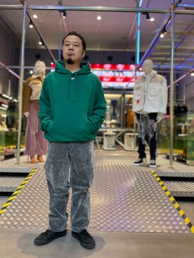 「DIESEL OSAKA」｜utさん（メンズ・160cm）の秋コーディネート