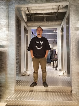 「DIESEL OSAKA」｜utさん（メンズ・160cm）の夏コーディネート