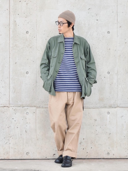 新品 フランス軍 1950～60年代 M-52 ヴィンテージ ツータック チノ