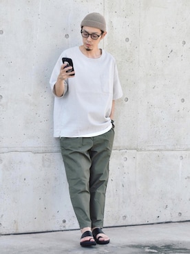 くるまやさん(メンズ・165cm)の夏コーディネート