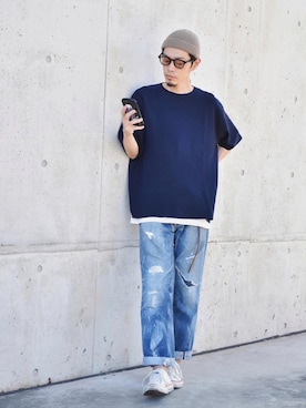 くるまやさん（メンズ・165cm）の夏コーディネート