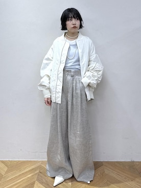 「PROVOKE （プロヴォーク）のアイテム」を使った、hiroさん（レディース・157cm）の冬コーディネート