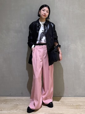 「アイテム（パンツ）」を使った、hiroさん（レディース・157cm・20代）の秋コーディネート