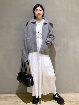「アイテム（ワンピース/ドレス）」を使った、hiroさん（レディース・157cm・20代）の秋コーディネート
