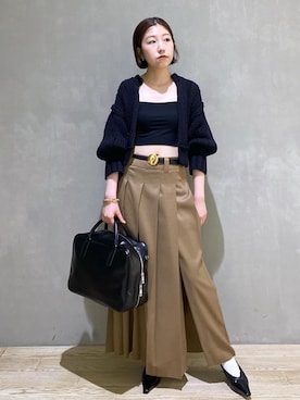 「チューブトップ」｜hiroさん（レディース・157cm）の夏コーディネート