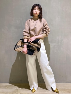 「FEMME」｜「アイテム（その他シューズ）」を使った、hiroさん（レディース・157cm）の春コーディネート