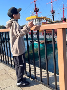 「devirock（デビロック）のアイテム」を使った、蒼虫さん（キッズ・140cm）の冬コーディネート