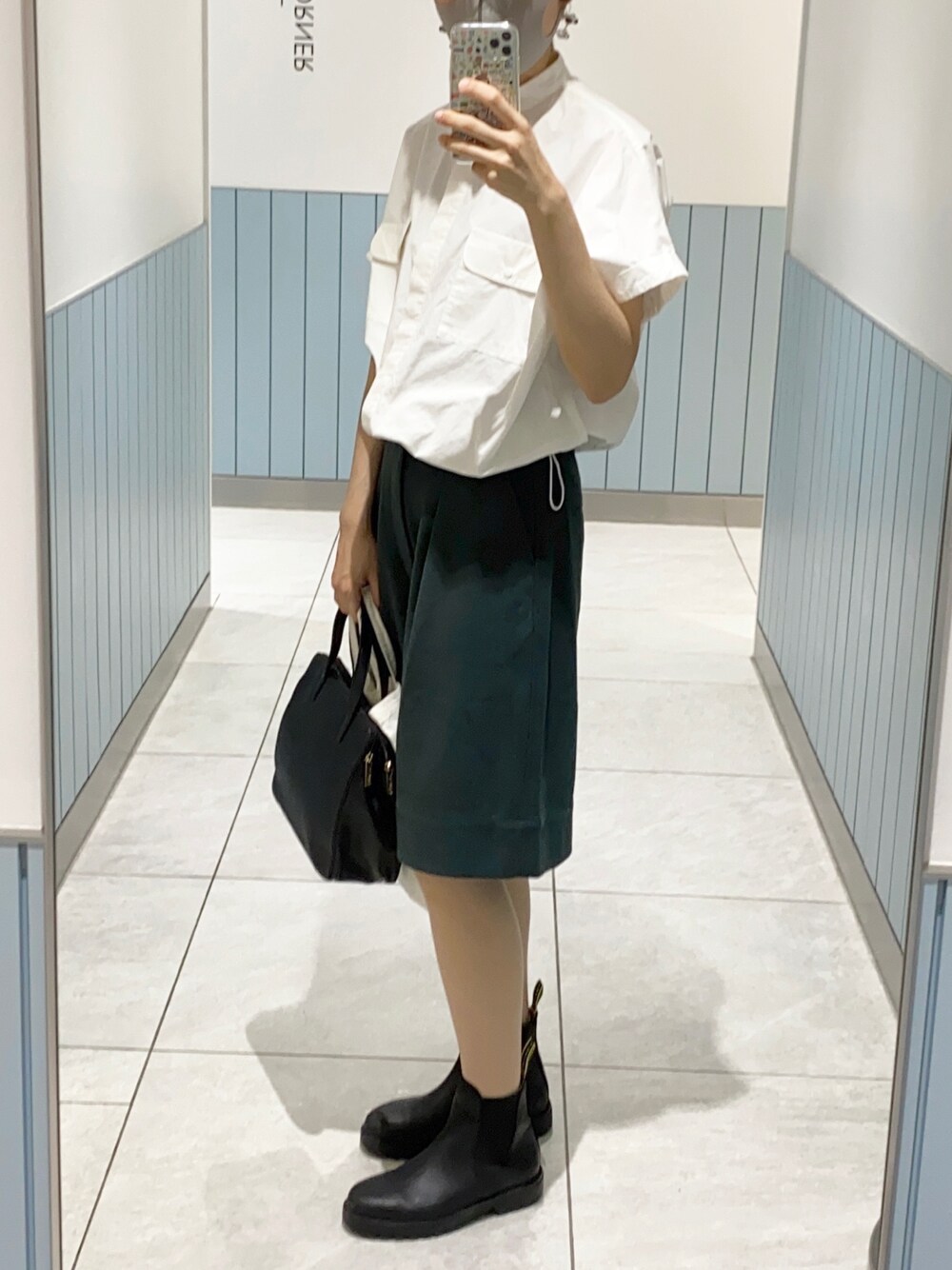 RIM.ARK（リムアーク）の「Drawstring short SH（シャツ
