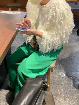 「坩堝（ルツボ）のアイテム」を使った、🥣さん（レディース・159cm）の冬コーディネート
