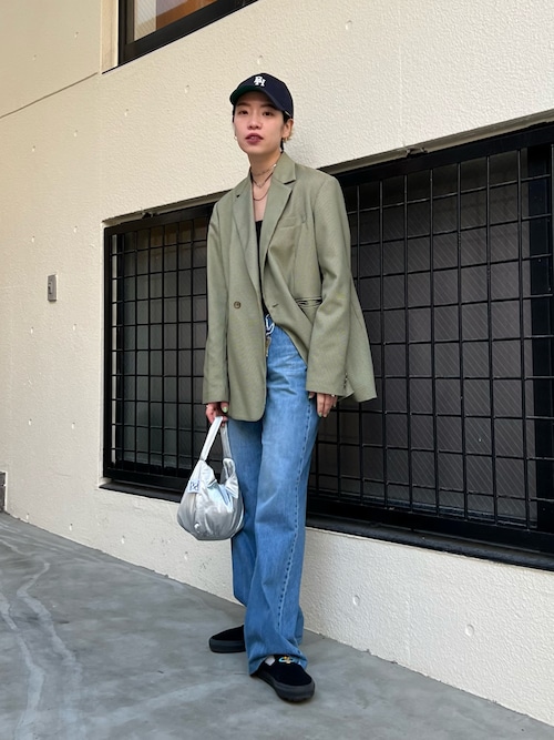 ENOF（イナフ）の「over size jacket（テーラードジャケット