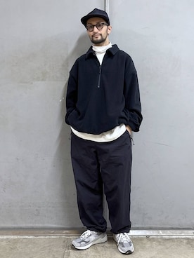 「アイテム（スウェット）」を使った、boy.さん（メンズ・170cm・30代）の秋コーディネート