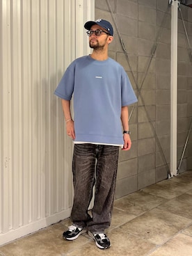 「アイテム（キャップ）」を使った、boy.さん（メンズ・170cm・20代）の春コーディネート