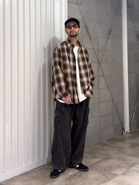 「RAGEBLUE（レイジブルー）のアイテム（アクセサリー）」を使った、boy.さん（メンズ・170cm）の秋コーディネート