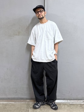 「アイテム（キャップ）」を使った、boy.さん（メンズ・170cm・30代）の夏コーディネート