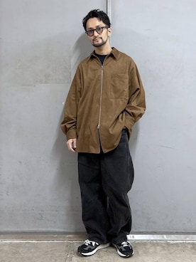 「アイテム（シャツ/ブラウス）」を使った、boy.さん（メンズ・170cm・30代）の秋コーディネート