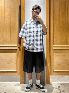 「アイテム（シャツ/ブラウス）」を使った、boy.さん（メンズ・170cm・30代）の夏コーディネート