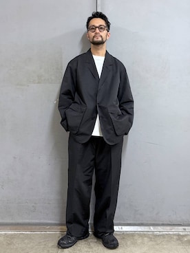 「アイテム（カバーオール）」を使った、boy.さん（メンズ・170cm）の夏コーディネート