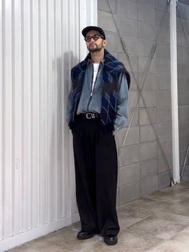 「ドットエスティ秋コーデ」｜boy.さん（メンズ・170cm）の秋コーディネート