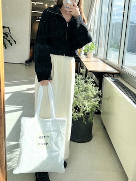 「シテン」｜tamaruさん（レディース・155cm）の秋コーディネート