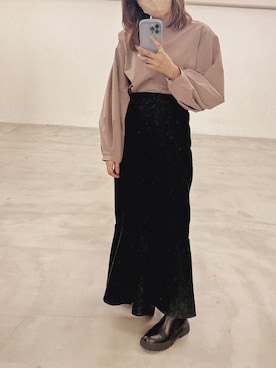 「サイドゴアブーツ」｜tamaruさん（レディース・155cm）の秋コーディネート