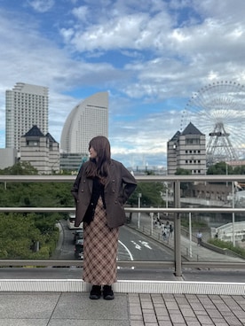 tamaruさん（レディース・155cm）の秋コーディネート