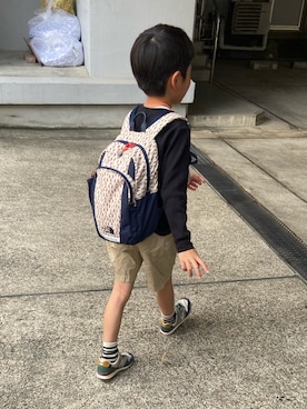 「アイテム（バッグ）」を使った、たか☺︎さん（キッズ・125cm）の春コーディネート
