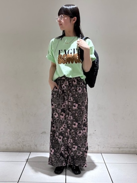 「FIL DE FER（フィルデフェール）のアイテム」を使った、shimoda.さん（レディース・148cm）の春コーディネート