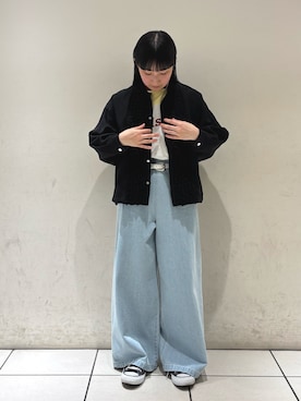 「FIL DE FER（フィルデフェール）のアイテム」を使った、shimoda.さん（レディース・148cm）の春コーディネート