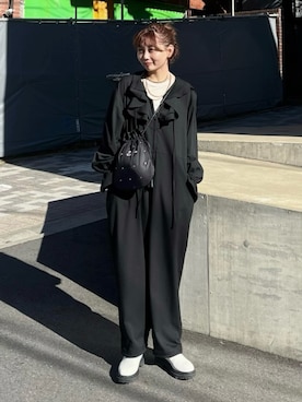 くるみ🕊️さん（レディース・156cm）の春コーディネート