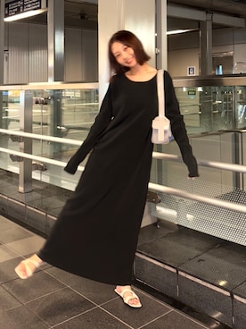 くるみ🕊️さん（レディース・156cm）の冬コーディネート