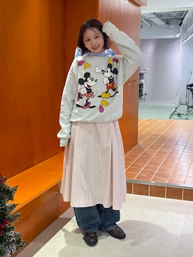 「アイテム（フォーマルスーツ/小物）」を使った、くるみ🕊️さん（レディース・156cm）の冬コーディネート