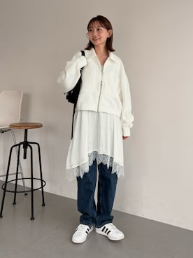 「CONTROL FREAK / CTFK（コントロールフリーク）のアイテム」を使った、くるみ🕊️さん（レディース・156cm）の春コーディネート