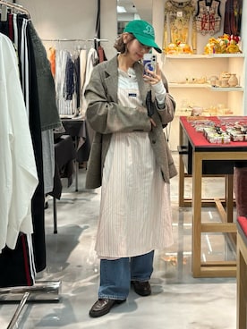 「HANNE（アン）のアイテム」を使った、くるみ🕊️さん（レディース・156cm）の冬コーディネート