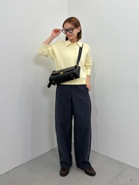 くるみ🕊️さん（骨格ストレート・レディース・156cm）の冬コーディネート