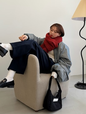 くるみ🕊️さん（レディース・156cm）の冬コーディネート