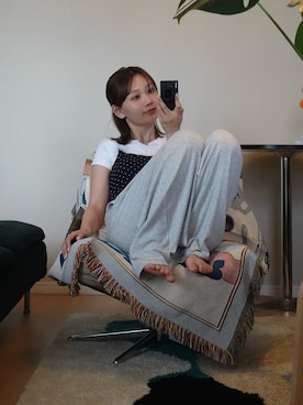 「アイテム（照明）」を使った、くるみ🕊️さん（レディース・156cm）の夏コーディネート