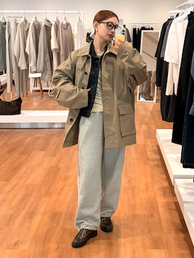 くるみ🕊️さん（レディース・156cm）の春コーディネート