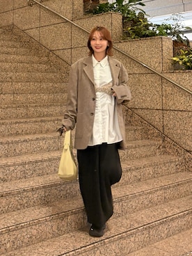 くるみ🕊️さん(レディース・156cm)の冬コーディネート