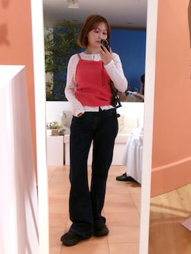 くるみ🕊️さん（レディース・156cm）の冬コーディネート