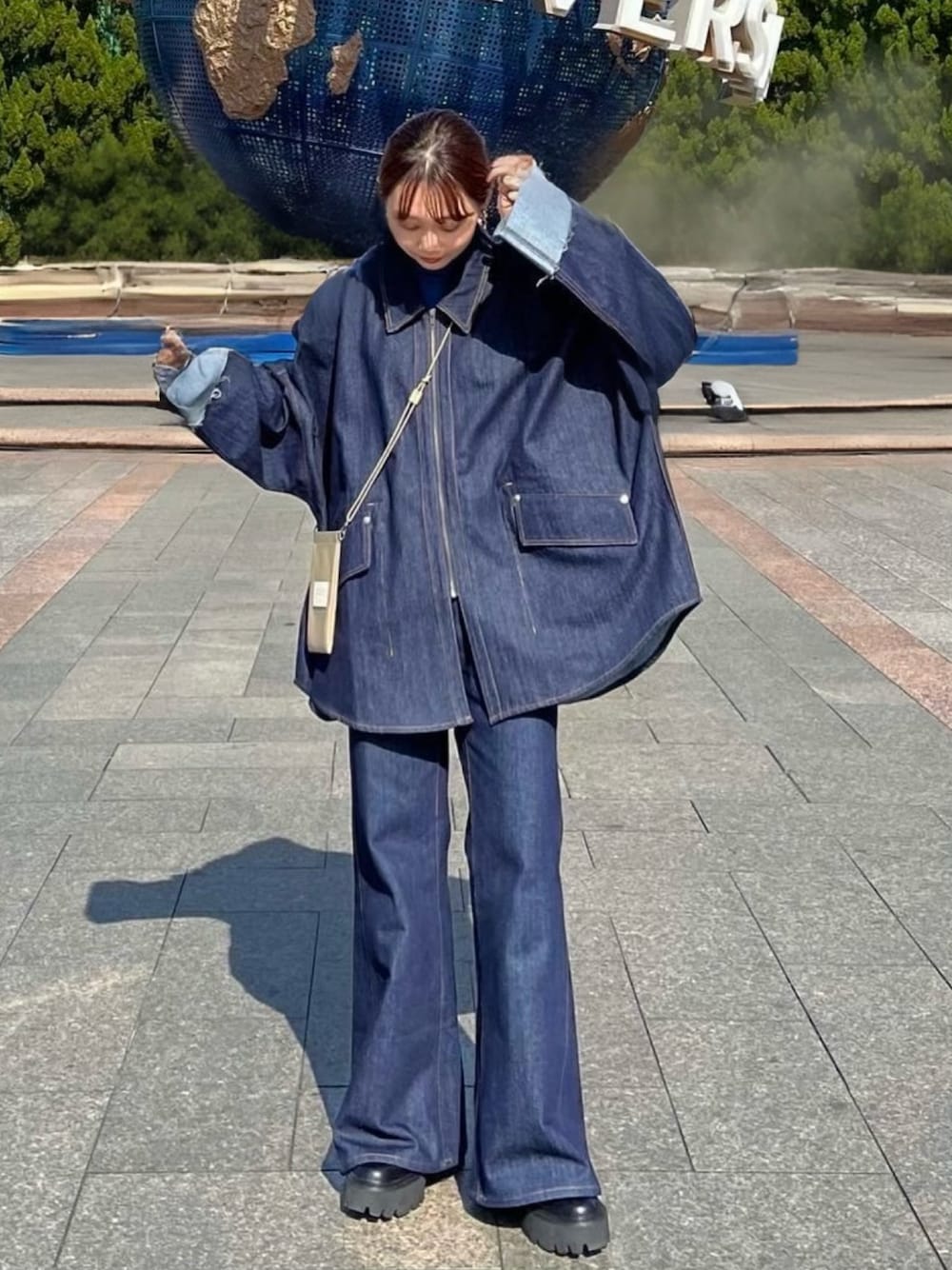 Knuth Marfのデニムジャケットを使った人気ファッションコーディネート